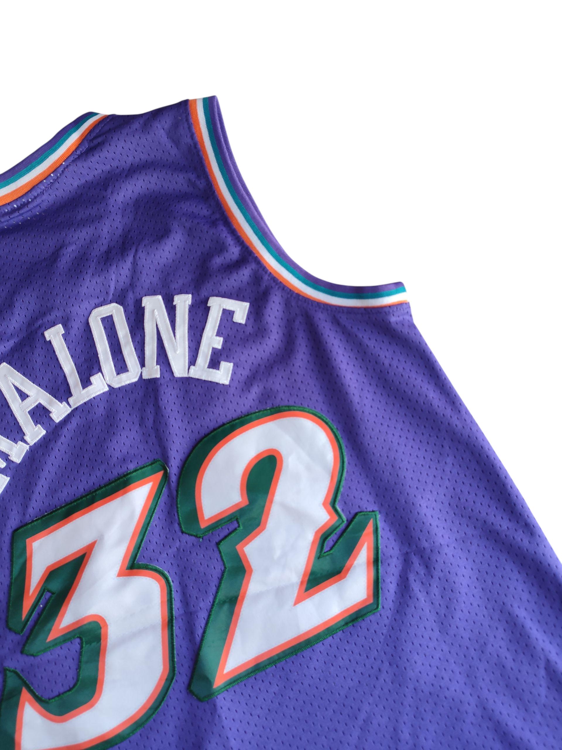 Vintage NBA Mitchell and Ness Utah Jazz Karl Malone Basketball