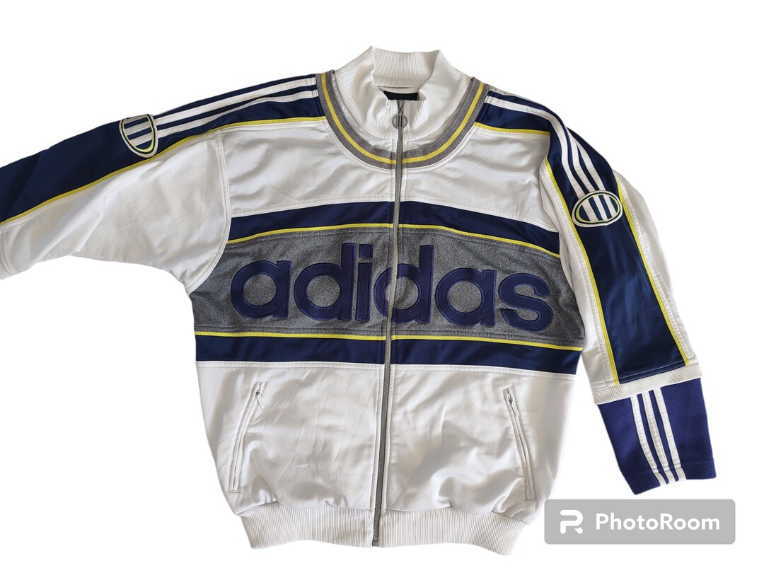 Adidas Originals Jersey Track Jacket Men's M polyester black type Vintage Second Hand main image 0