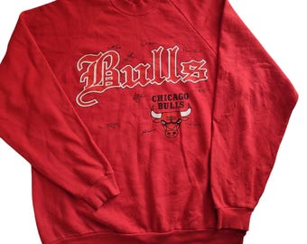 Vintage 90s/ Chicago/ Bulls/ NBA/ Basketball/ Vintage Hanes Black