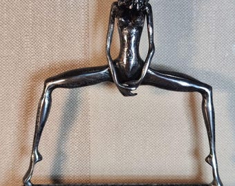 Samara Morgan, Metal sculpture woman ,metal home decor, Handmade gift ,  Scrap Metal Art, beautiful female body