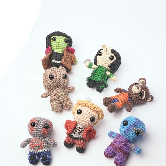 Amigurumi Pattern Marvel Guardians of the Galaxy - Etsy Amigurumi Pattern Marvel Guardians of the Galaxy - Etsy
