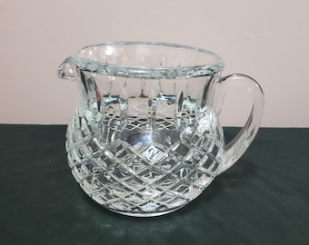 Dzbanek do wina Brilliant Diamond Cut Design Przezroczysty Ciężki Vintage