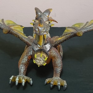 Mega Bloks Action Dragons Krystal Wars Fire & Ice Plasma Dragon Battlemorph Vipenroar Clawshock Rivenbeak Red Smoke Frost Crystal Vintage