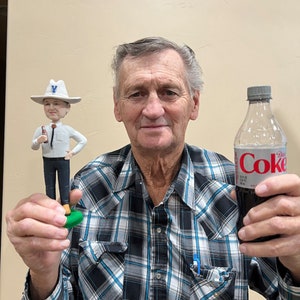Custom bobblehead clay statue sculpture, Cool father&#39;s day gifts, Personalized figurines birthday gift for Uncle Boss, Cute anniversary gift