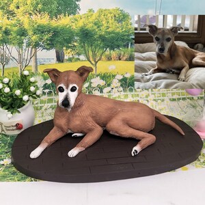 Custom dog figurines, Pet, Puppy, Personalized pet sculpture cake topper, Dog memorial Statue, Bird and animal figurines, Cat loss gifts