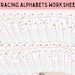 26 Alphabet Worksheets, Preschool, Kindergarten, Learning Activity ...