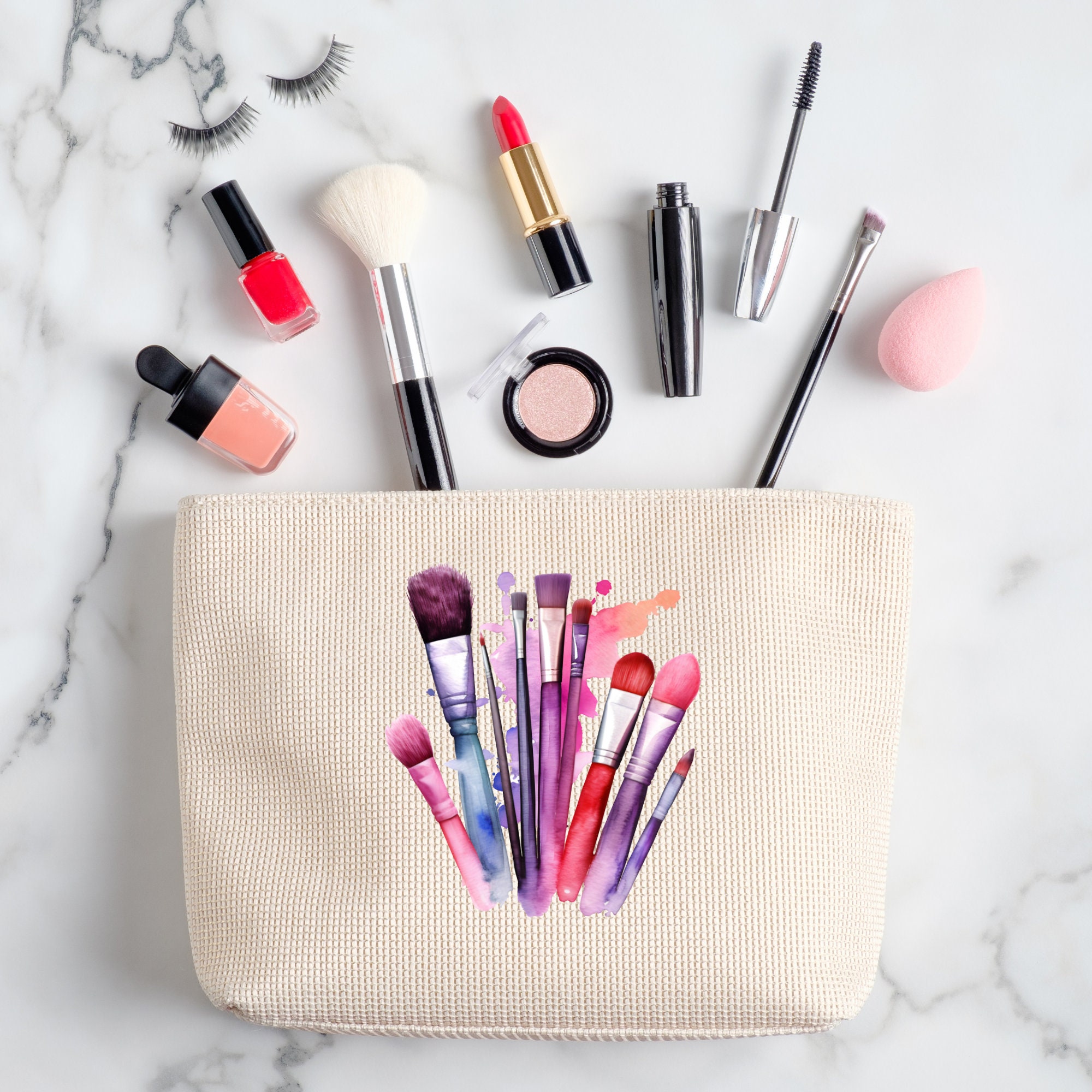 Makeup Bag Design SVG Make up Bag Svg Makeup Bag Designs PNG