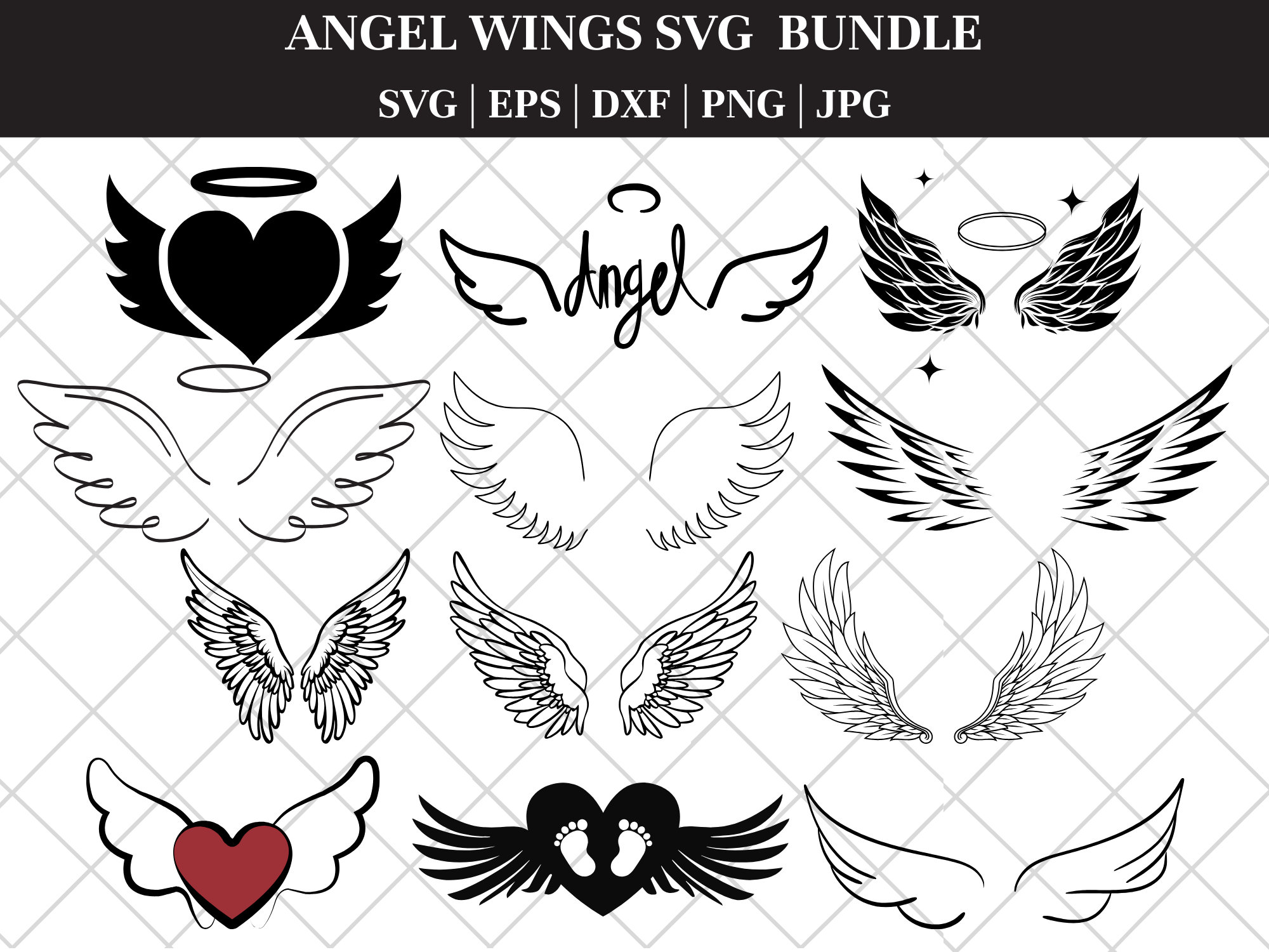 Angel Wings Svg,angel Wing Svg,angel Wings Png,wings Shape