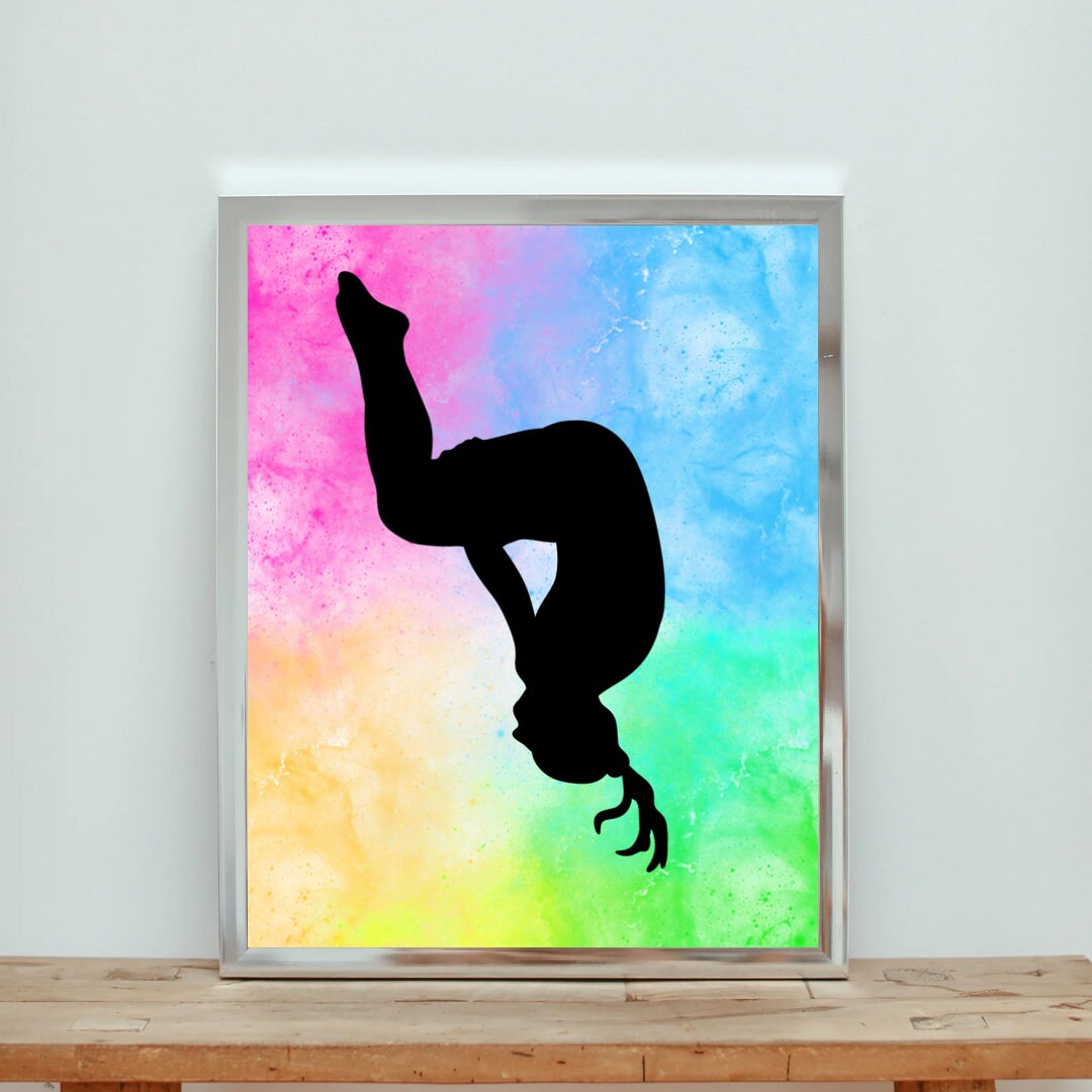 Gymnastics Prints Digital Download - Etsy