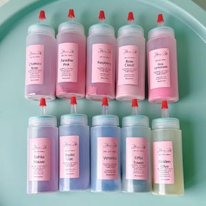 Spray colorante secco per fiori di marshmallow, colorante alimentare per elementi di zefir, colorante commestibile per zefir, cioccolato, crema al burro, mastice di zucchero