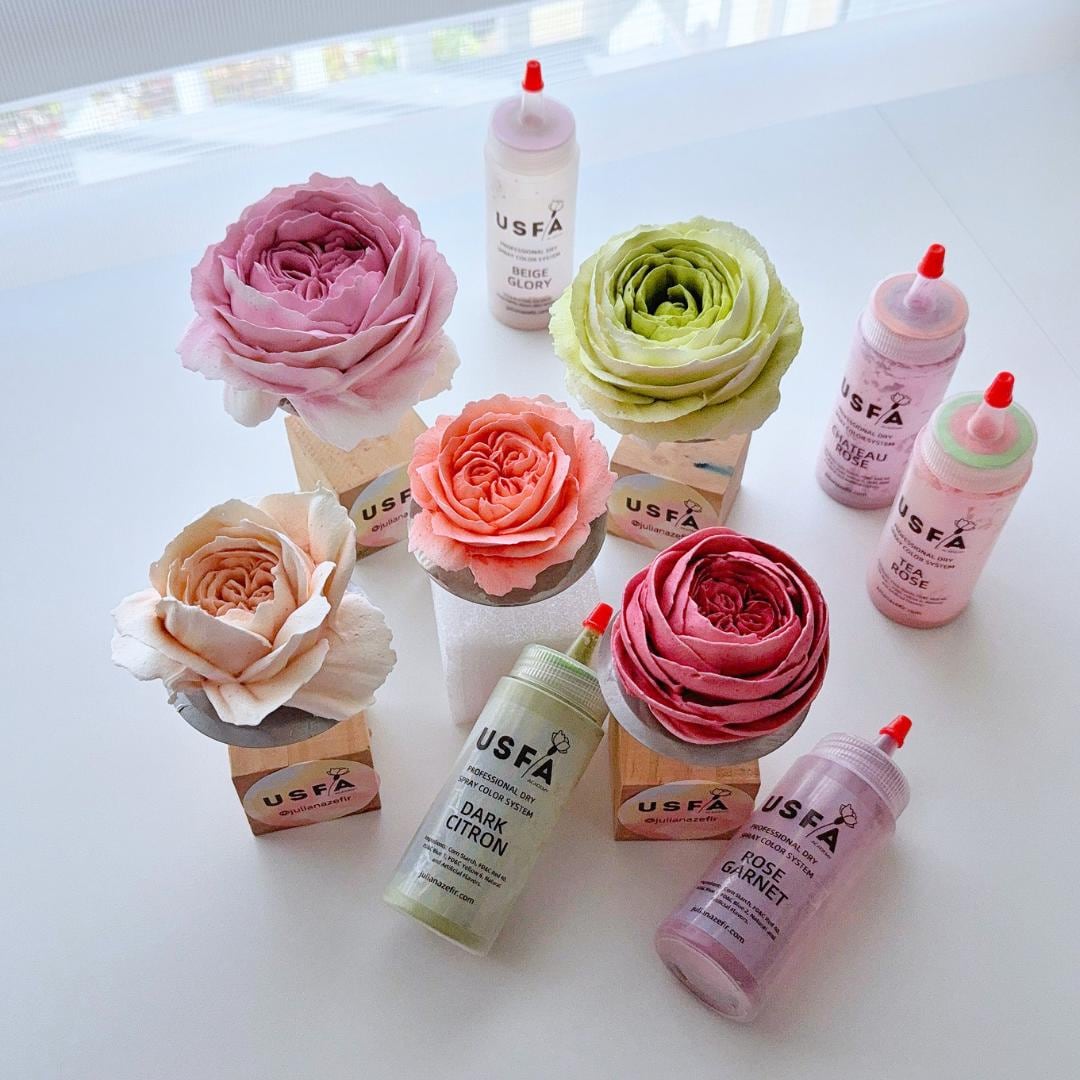 Elegance Palette Dry Spray Color System – Zefir Piped Flower