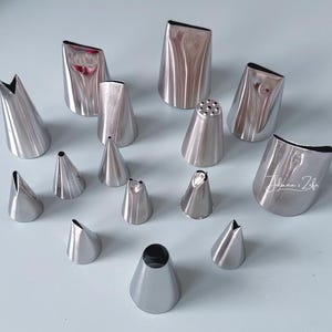 Gebäckspitzen für Zefir Marshmallow Blüten, Zephir Spritztüllen