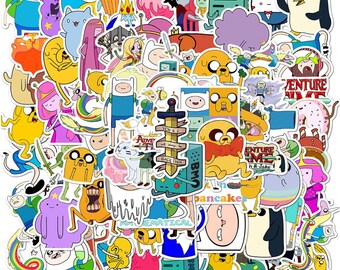 Adventure Time Sticker Pack all 6 Stickers - Etsy