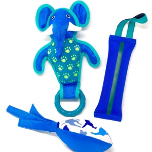 Pet Toy Bundle Deal for Dogs| Triple Bundle Deal Dog Toys| Dog Toys for Play, Exercise and Interaction| Fun Interactive Toys for Dogs| Pets