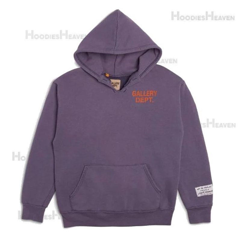 Gallery dept vintage purple hoodie 