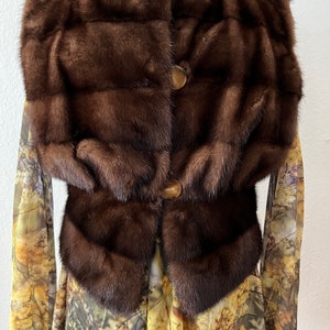 Fur Mink Vest Mink fur