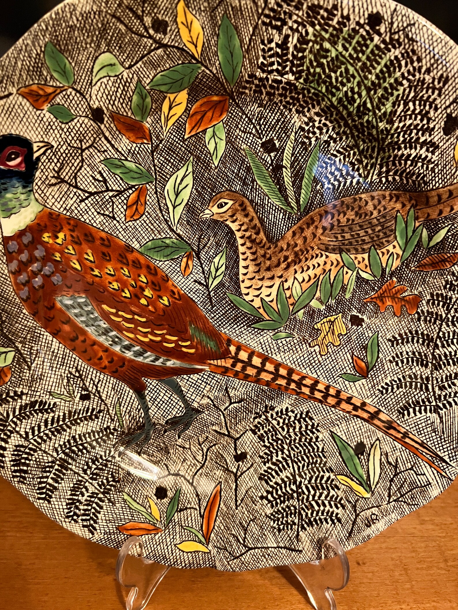 Vintage French Gien Majolica Rambouillet Dinner Plate Dinnerplate - Etsy