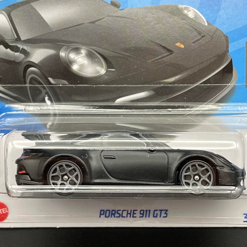 Hot Wheels Porsche 911 GT3 Black Factory Fresh 2022 10/10 Etsy