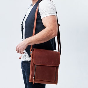 Sac à bandoulière personnalisé, sac à bandoulière pour homme en cuir, sac à bandoulière fait main, sac à bandoulière pour homme, sac à bandoulière fait main, sac messager en cuir