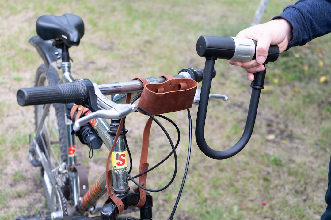 Ulock Holster,bike Lock Holder,leather Bike Accessories,leather Bike