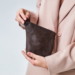 Borsa in pelle per yerbera, borsa per yerba mate, contenitore per yerba mate, borsa in pelle per yerba mate, borsa in pelle per il tè, borsa in pelle, borsa per il tè
