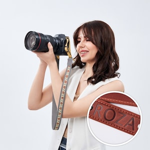 Personalized camera strap for women, Camera neck strap, Camera strap nikon z50 women, Dslr camera strap, Camera strap for Canon