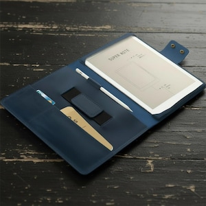 Supernote manta case, Digital notebook cover, Supernote manta accessories, Digital planner cover, Supernote a5 cover, Leather e-reader case