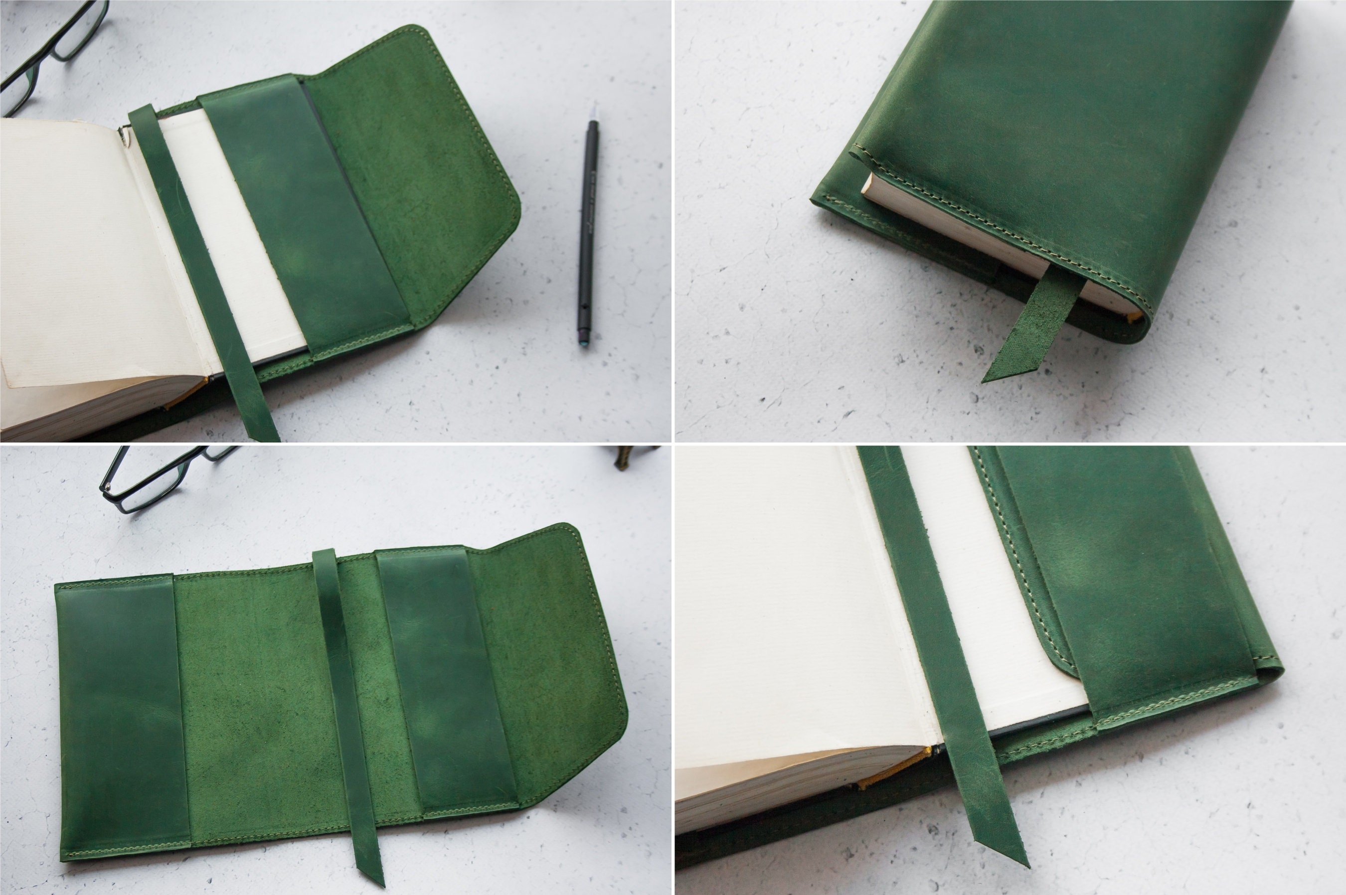 Personalized Leather Journal Cover,leather Travel Journal Cover,custom ...