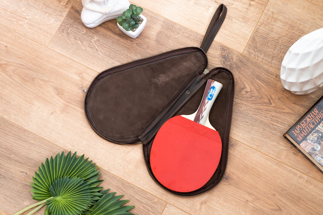 Ping Pong Paddle Case,ping Pong Paddle Holder,leather Ping Pong Case,table Tennis Bag Cover