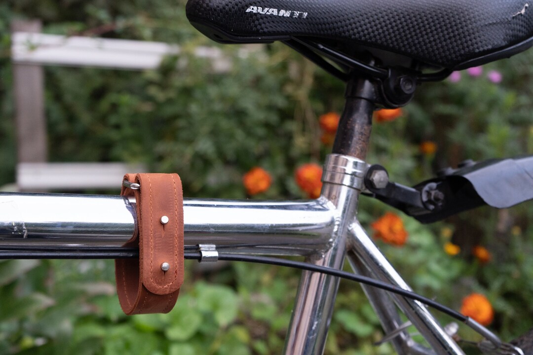 Leather Bike Strap,bicycle Frame Strap,leather Bike Belt,personalized