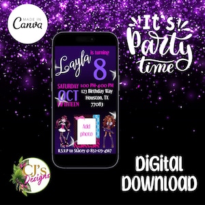Editable Birthday Invitation Template