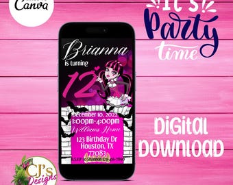 Editable Birthday Invitation Template