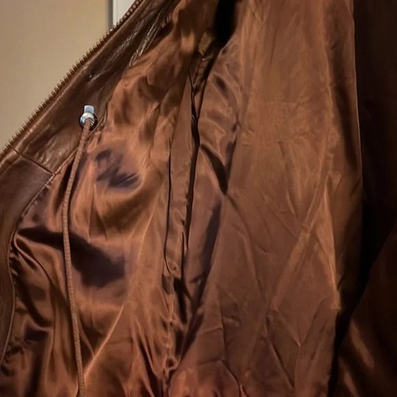 Georgetown Leather Design Brown Coat - image 3