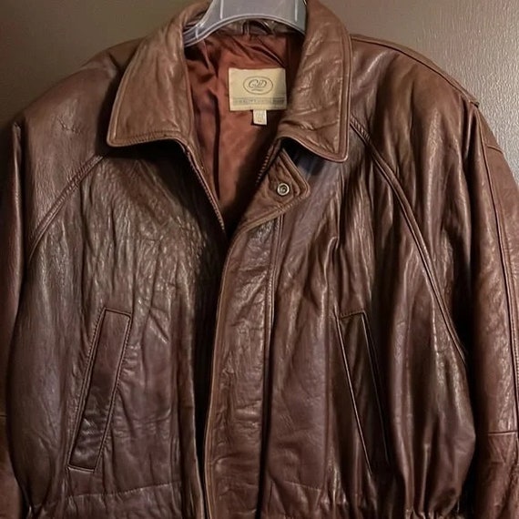 Georgetown Leather Design Brown Coat - image 5