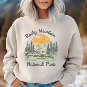 Estes Park Shirt, Rocky Mountain National Park, National Park Sweatshirt, Rocky Mountains, Rocky Mountain Shirt, Colorado Sweatshirt