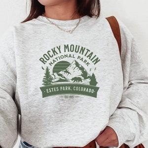 Estes Park Shirt, Rocky Mountain National Park, National Park Sweatshirt, Rocky Mountains, Rocky Mountain Shirt, Colorado Sweatshirt