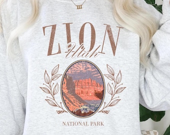 Zion Nationalpark Sweatshirt, Zion Sweatshirt, Nationalpark Sweatshirt, Utah Sweatshirt, Zion Nationalpark, Nationalpark Shirt