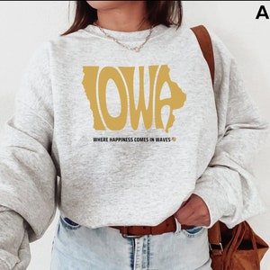 Iowa hawkeye wave sweatshirt clearance