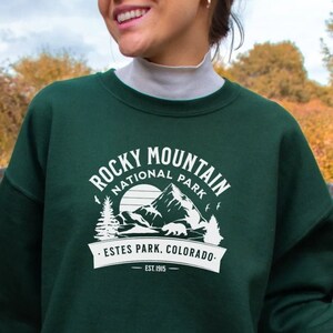 Estes Park Shirt, Rocky Mountain National Park, National Park Sweatshirt, Rocky Mountains, Rocky Mountain Shirt, Colorado Sweatshirt