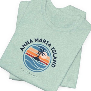 Anna Maria Island, Holmes Beach, Florida Shirt, Anna Maria Shirt, Strandferien Shirt, Golfküstenshirt, AMI, Palm Tree Beach Shirt