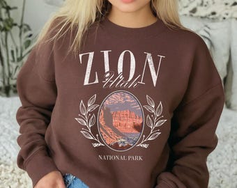 Zion Nationalpark Sweatshirt, Zion Sweatshirt, Nationalpark Sweatshirt, Utah Sweatshirt, Zion Nationalpark, Nationalpark Shirt