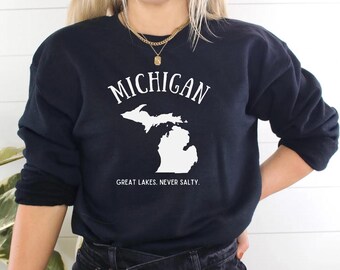 Lake Michigan Sweatshirt, Great Lakes State, Michigan Apparel, Michigan Love, Lake Trip Shirt, Great Lakes Sweatshirt, Lake Michigan Sweater