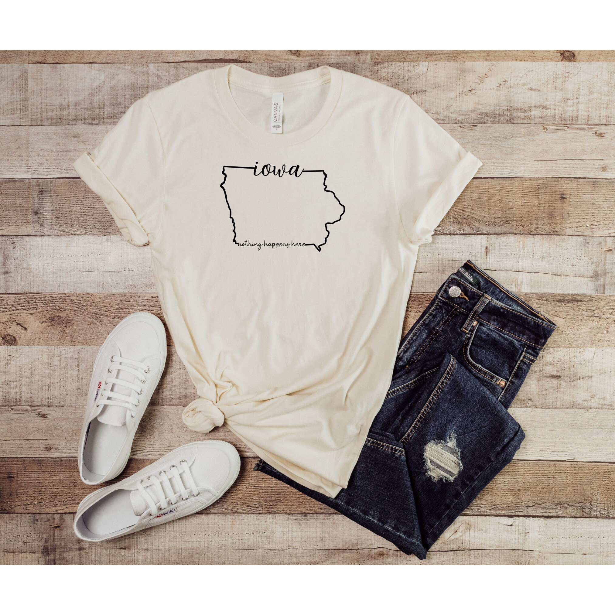 Funny Iowa Shirt, Iowa Humor, Iowa City Shirt, Des Moines Shirt, State