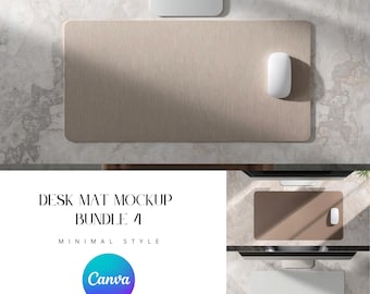 Desk Mat Mockup, Keyboard Mat Mockups, Mousepad Mockup, Custom Desk Mat, Large Mouse Pad Mockup