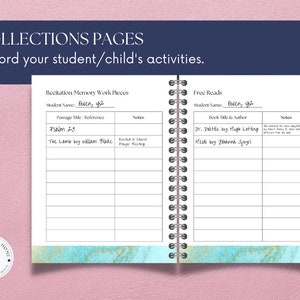 Afdrukbaar logboek thuisschoolmoeder: Charlotte Mason Record-Keeping (pdf) afbeelding 5