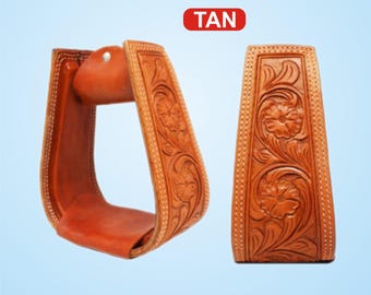 Staffe Western Rivestite In Pelle Con Stampa Zebrata &ndash; Showman &ndash; Colori Vari &ndash; Nuove