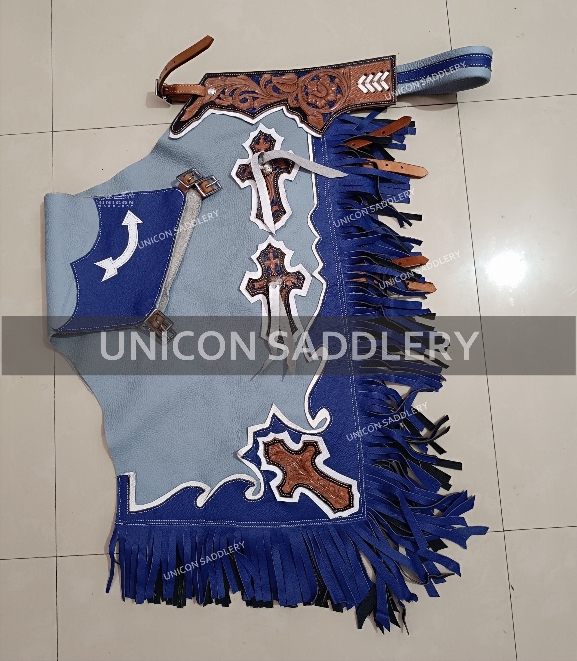 Bull riding chaps and vest best sale