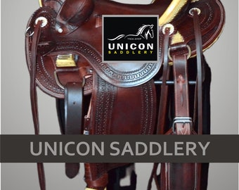 Wade Tree A Fork Work Western Horses Saddles Leather Trail Equestrian