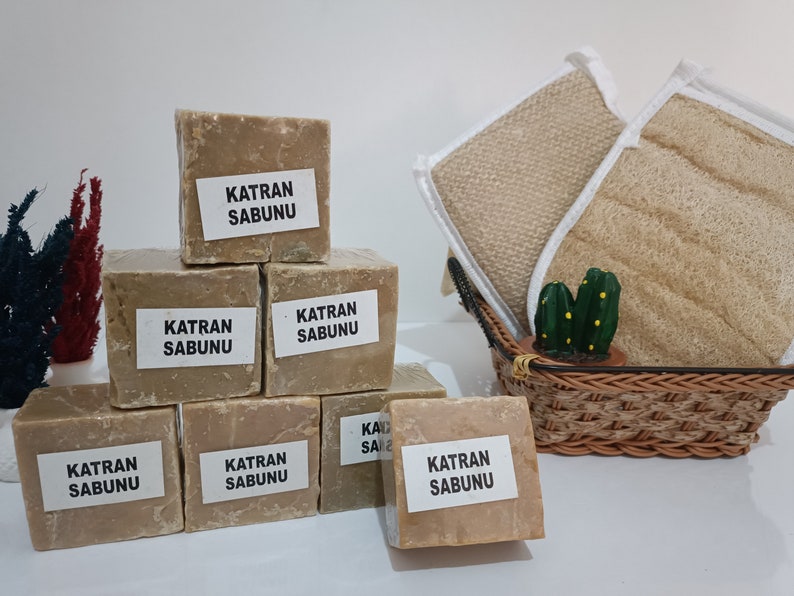 Pine Tar Soap, Acne Treatment, Handmade Pine Tar Soap, 1 Piece Natural