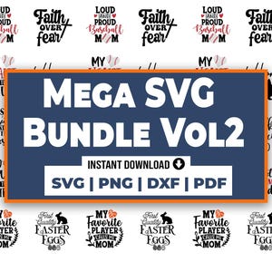 Lot de méga svg, lot de svg tendance, lot de méga clipart png, dessins de T shirt svg, fichiers pour cricut